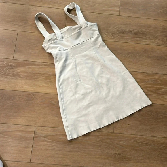 Urban Outfitters UO Sandy Slip Button-Through Dress - Picture 8 of 9